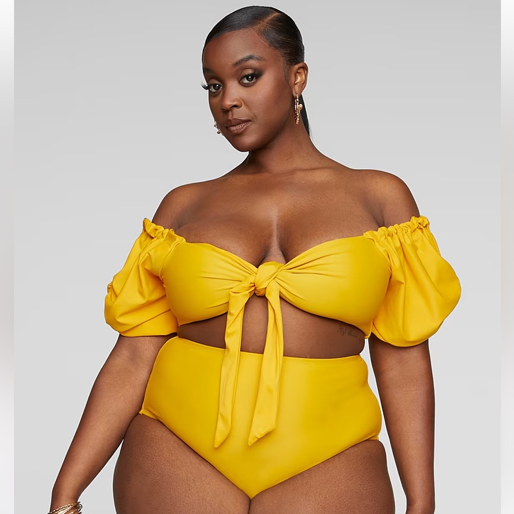 NWT Fashion to Figure | Roxy High Waisted Bikini Bottom